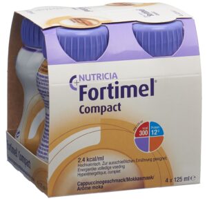 FORTIMEL Compact 2.4 kcal Cappuccino   4 Fl 125 ml