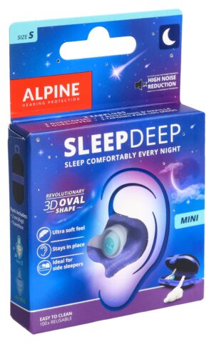 ALPINE Gehörschutzstöpsel SleepDeep mini    1 Paar