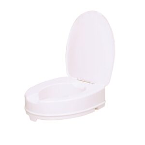 VITILITY Toilettensitzerhoehung mit abnehmb Deckel