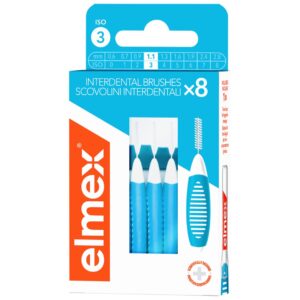 ELMEX Interdentalbürsten 0.6mm blau          8 Stk