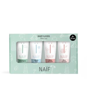 NAIF The Mini Set Baby Reise 4x travel size prod