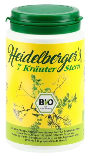 HEIDELBERGERS 7 Kräuter Stern Plv Bio     Ds 100 g