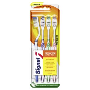 SIGNAL Zahnbürste medium 4 Family (neu)      4 Stk