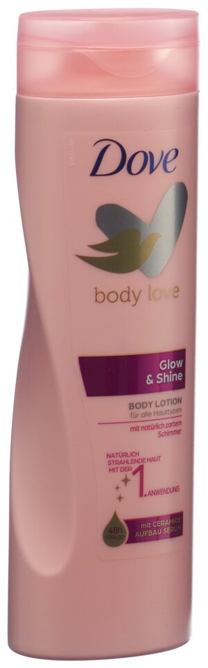 DOVE Body Lotion Glow+Shine              Fl 250 ml
