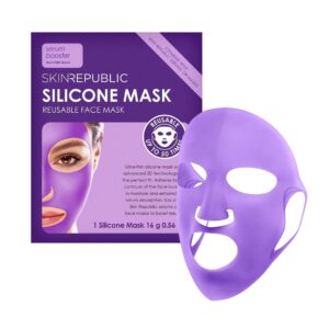SKIN REPUBLIC Reusable Silicone Mask           Btl