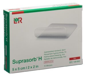 SUPRASORB H Dünn 5x5cm                      10 Stk