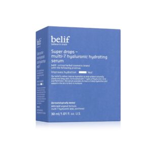 BELIF Super Drops Serum Multi-7 Hyalu HydAmp 30 ml