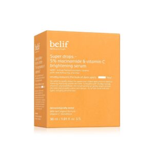 BELIF Super Drops Serum 5% Niac&Vit C Bright 30 ml