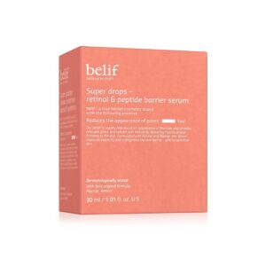 BELIF Super Drops Serum Retinol&peptide Barr 30 ml