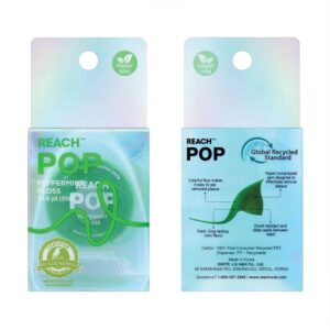 REACH Pop Floss Peppermint gewachst Disp