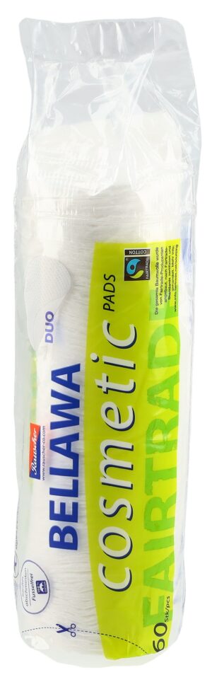 BELLAWA Fairtrade Wattepads             Btl 60 Stk