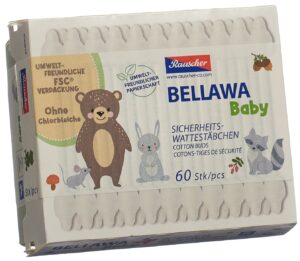 BELLAWA Baby Sicherheitswattestäbchen   Box 60 Stk