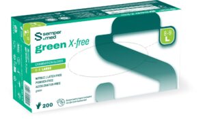 SEMPERMED Green X-free L                   200 Stk