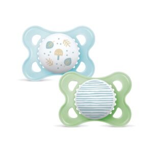MAM Original Nuggi Sil 0-6m Boy          Box 2 Stk