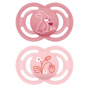 MAM Perfect Nuggi Sil 16-36m Girl        Box 2 Stk