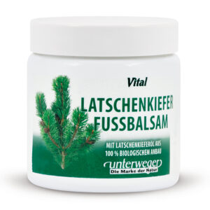 UNTERWEGER Vital Fussbalsam LatschenkieTopf 100 ml