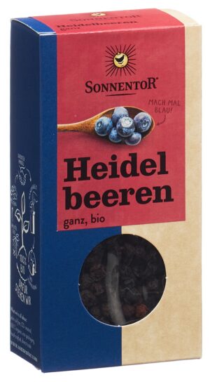 SONNENTOR Heidelbeeren ganz BIO           Btl 45 g