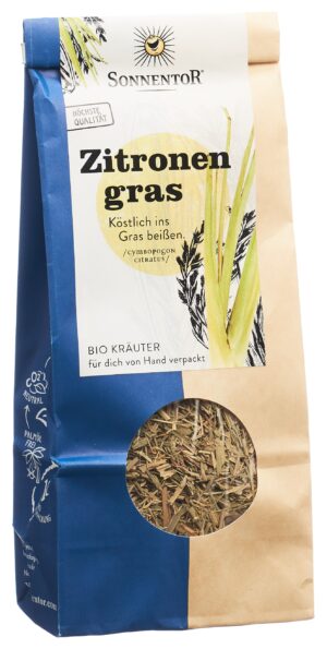 SONNENTOR Zitronengras BIO                Btl 80 g