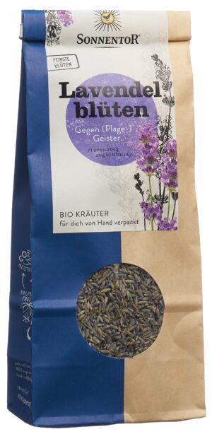 SONNENTOR Lavendelblüten Tee BIO         Sack 70 g