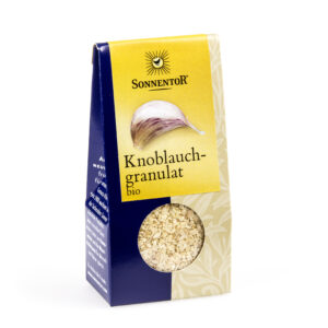 SONNENTOR Knoblauch Granulat BIO 40 g