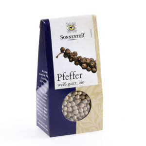 SONNENTOR Pfeffer weiss ganz BIO 35 g