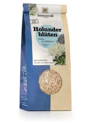 SONNENTOR Holunderblueten Tee offen BIO 80 g