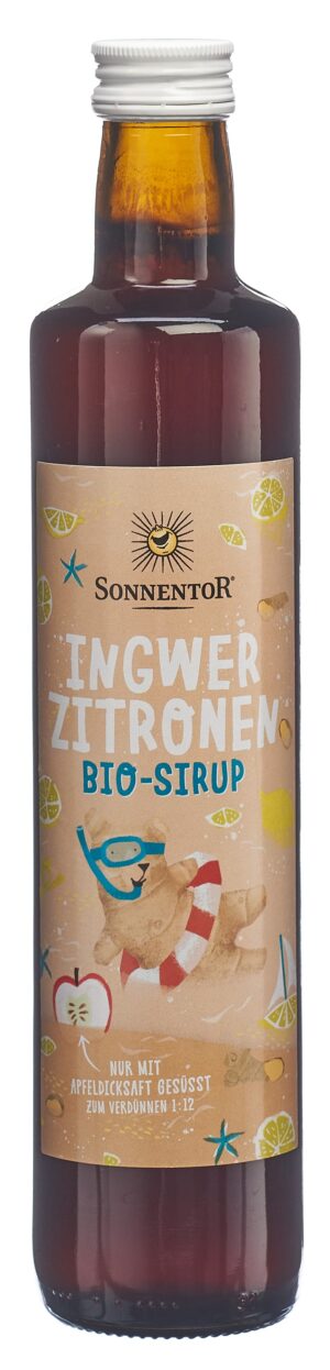 SONNENTOR Ingwer-Zitronen Sirup BIO         500 ml