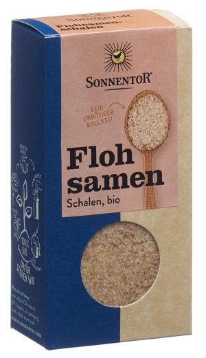 SONNENTOR Flohsamen Schalen BIO           Btl 50 g