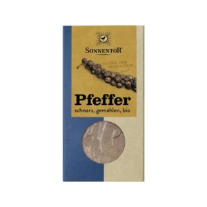 SONNENTOR Pfeffer schwarz gemahlen BIO Btl 50 g