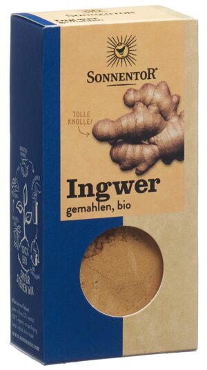 SONNENTOR Ingwer gemahlen BIO             Btl 30 g