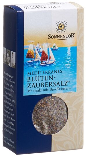 SONNENTOR Mediterranes Blueten Zaubersalz BIO 120 g