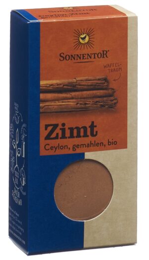 SONNENTOR Zimt Ceylon gemahlen BIO        Btl 40 g
