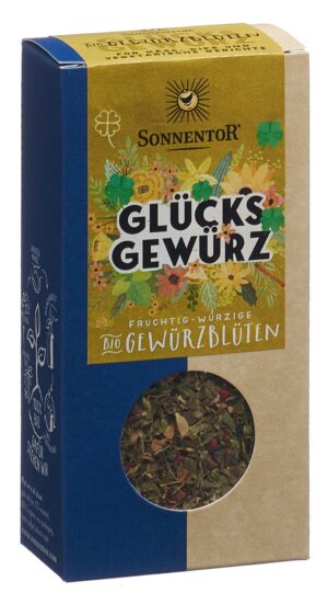 SONNENTOR Glücks Gewürz Blüten Mischung BIO   35 g