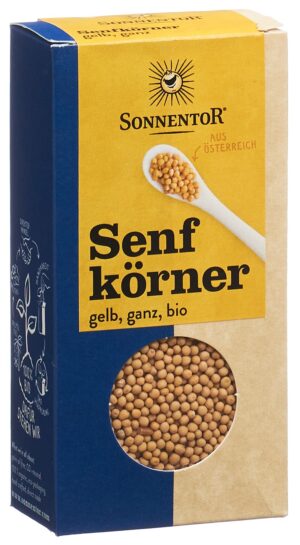 SONNENTOR Senfkörner gelb ganz BIO       Btl 120 g