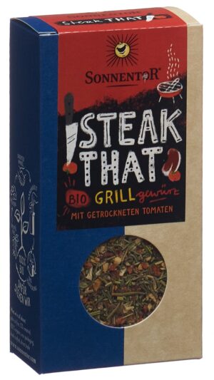 SONNENTOR Steak That Grillgewürz BIO      Btl 50 g