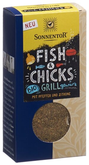 SONNENTOR Fish & Chicks Grillgewuerz BIO Btl 55 g