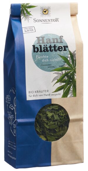 SONNENTOR Hanfblätter Tees BIO            Btl 40 g