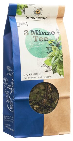 SONNENTOR 3-Minze-Tee offen BIO           Btl 50 g