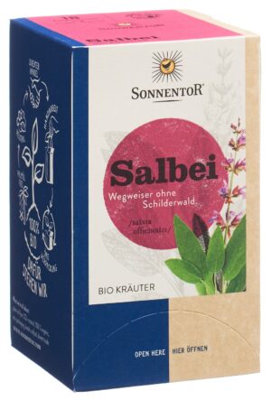 SONNENTOR Salbei Tee BIO                Btl 18 Stk