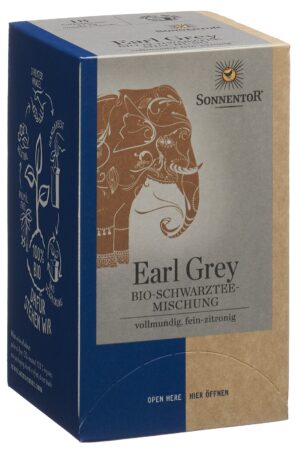 SONNENTOR Schwarztee Earl Grey BIO      Btl 18 Stk