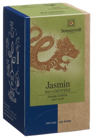 SONNENTOR Grüntee Jasmin BIO            Btl 18 Stk
