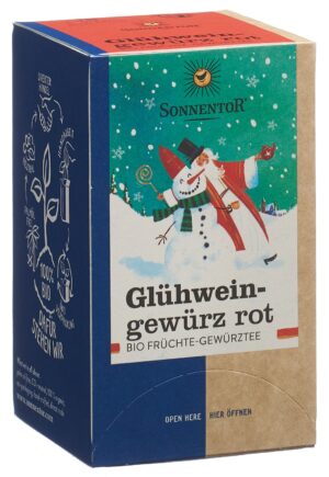 SONNENTOR Glühweingewürz rot BIO Btl 18 Stk