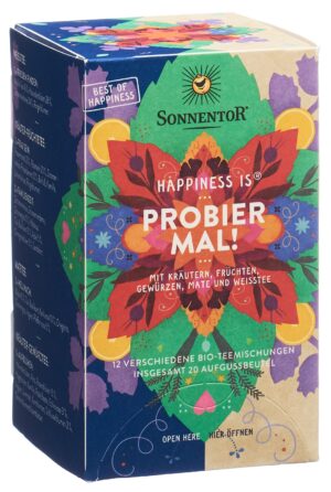 SONNENTOR Happiness is Probier mal! Tee BIO 20 Stk