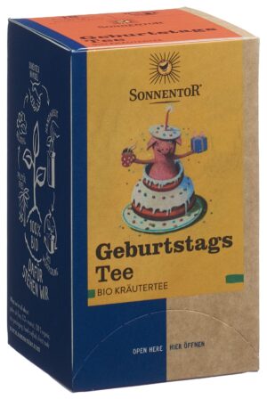 SONNENTOR Geburtstagstee Doppelkamm BIO 18 1.500 g