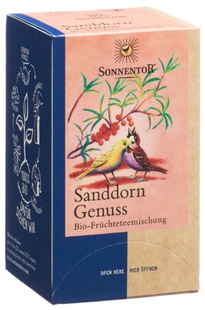 SONNENTOR Sanddorn Genuss Tee BIO       Btl 18 Stk
