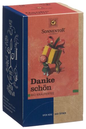 SONNENTOR Dankeschön Tee BIO        18 Btl 1.500 g