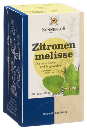 SONNENTOR Zitronenmelisse Tee BIO       Btl 18 Stk