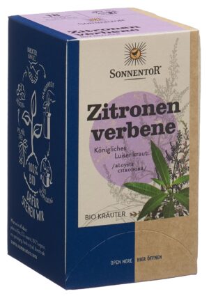 SONNENTOR Zitronenverbene Tee BIO       Btl 18 Stk