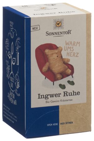 SONNENTOR Ingwer Ruhe Tee BIO           Btl 18 Stk