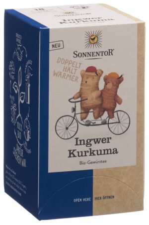 SONNENTOR Ingwer Kurkuma Tee BIO        Btl 18 Stk